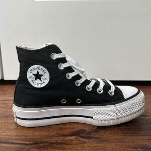 Kids platform converse size US 5